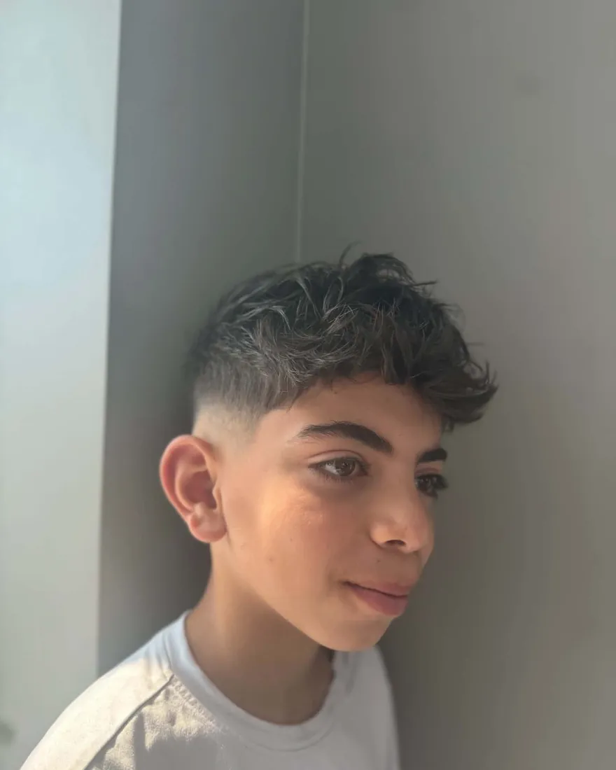 Børneklip med fade hos Prince~Cut